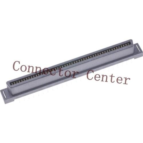 SCSI Connector 1.27mm Pitch 100Pin 180 Degrees Vertical Female Compatible With Molex 15-92-1500