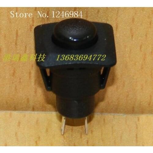 [SA]R13-510A card normally open black button Taiwan New SCI press pass no lock reset switch M12.7--50pcs/lot