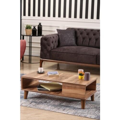 Modern Mery Design Tropik Walnut Medium coffee table coffee tables table basse furniture living room table