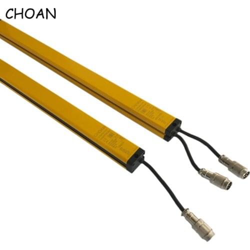 CHOAN SN2006T 20mm 6 beams Safety light curtain punch detector Infrared protector sender receiver Safety grating DC 12V 24V