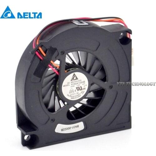 6012 5V 0.40A 6CM 60mm slim cooling fan KDB04105HB suitable for conversion for Delta 60*60*12mm