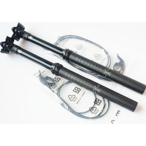 MTB Bicycle Adjustable Seatpost 30.9/31.6x440MM Cycle Suspension Downhill Lever Remote Control Mountain Bike Seatpost