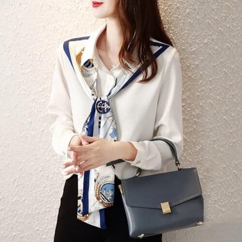 Zadily Blouses With Tie