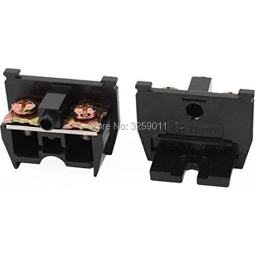 1PCS TBC-60A Suyep 60A/600V Rail Mounted Assembled Screw Terminal Block Cable Connector