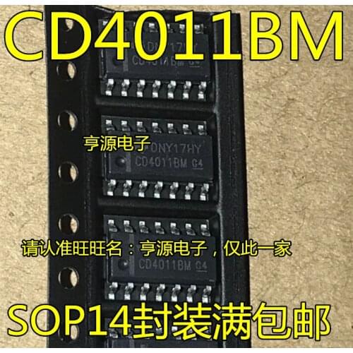10pieces CD4011 CD4011BM SOP14