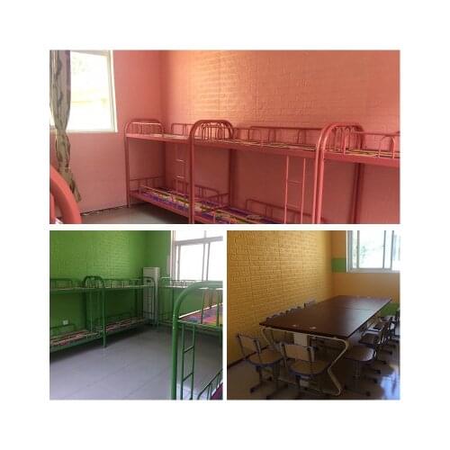 70*77 3D Brick Wall Stickers Self adhesive DIY PE Foam Wallpaper Living Room TV Background Decor Panels Kids Room Protective