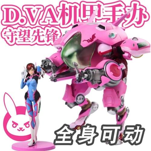 Disney Anime Figures Overwatch Pioneer Song Hana Diwas Mecha Film and Television Actions