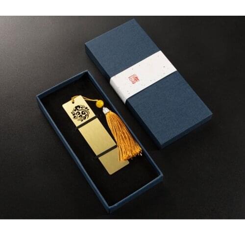 Anime Mo Dao Zu Shi Cosplay The Untamed Cosplay Lan Wangji Bookmarks For Book Gold Metal Tassel Books Mark Gifts For Girls CS335