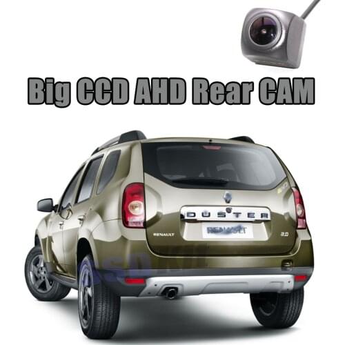 Car Big CCD Rear Camera For Renault Duster 2009~2020 Reversing Super Night View AHD 720 1080 WaterPoof Back CAM