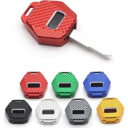 CNC Aluminum Motorcycle Key Cover Case Shell For Kawasaki ZX-10R ZX-12R ZX-14R Z750 Z1000 ZR1200 ZZR1400