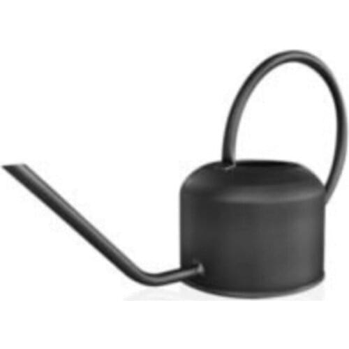 The Mia Decorative Accessories Potted Flower Plant For Black Metal Quality Material Long Life Water Container 0,90 Liter