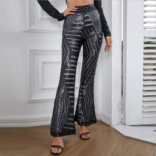 DPDEHAO Women's Flared Trousers