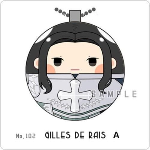 FGO Fate/Grand Order Gilles de Rais Keychain Bag Strap Plush Doll wallet phone mobile key belt new gift hot limited
