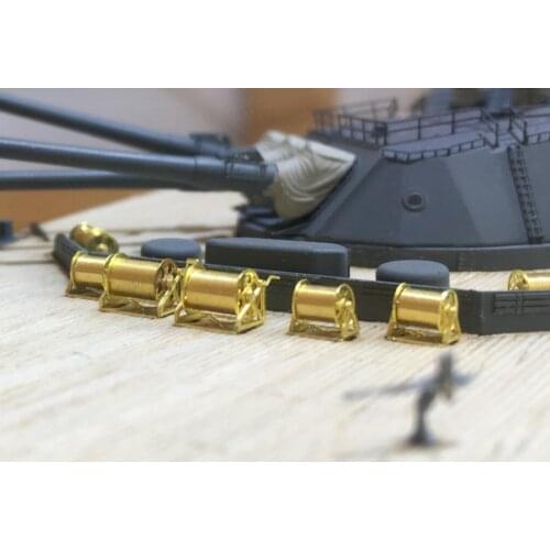 1/350 Ship Model Metal Cable reel Capstan Winch Assembly Model Kit 8pcs/set accessories