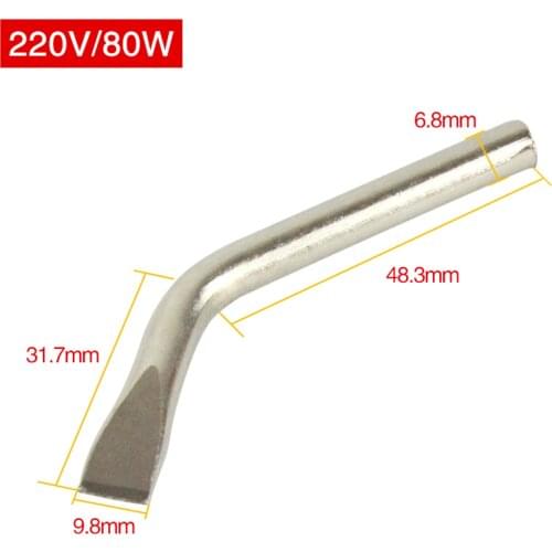 80W High-power Electric Soldering Iron Welding Tips Elbow Bent Head Outside Heat Solder Iron Tip For Soldering