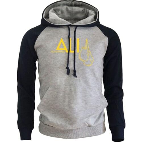 Mens Sportswear Harajuku 2018 Novelty Hoodies Men Print Muhammad Ali Fashion Streetwear Punk Sweatshirt Tracksuit Kpop Clothing