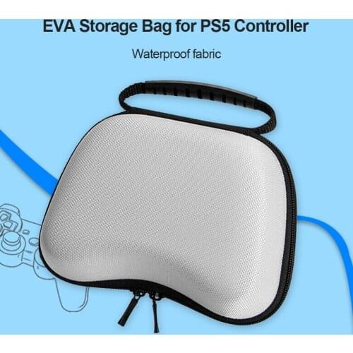 Portable Carrying Decor Case Dustproof EVA Hard Shell Protective for PS5 Xbox Shock-Proof Controller Carrying Box