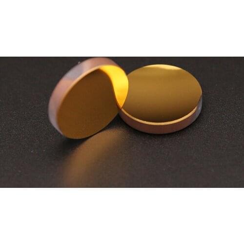 Gold-plated plane mirror / Reflectance: >99.5% / Metal mirror D6mm -25.4mm T3mm-8mm