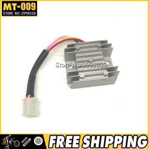 4 Wires Voltage Regulator Rectifier Motorcycle Boat Motor Mercury ATV GY6 50 150cc Scooter Moped JCL NST TAOTAO