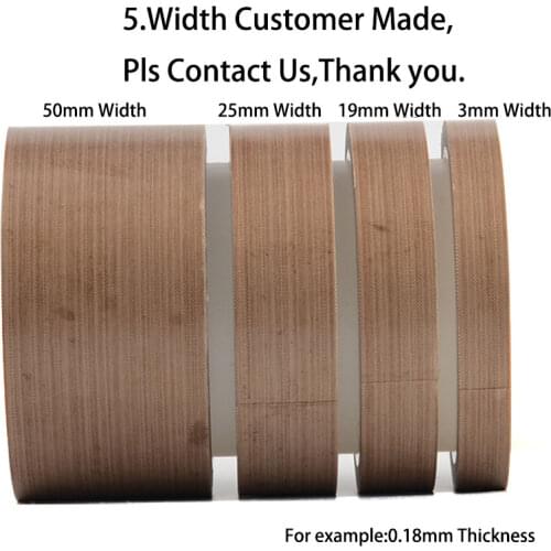 1PCS FEP Resistant High Temperature Adhesive Cloth Insulation 300 Degree Vacuum Sealing Machine FEP Tape 10 Meter*0.13mm