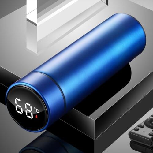 Smart Temperature Display Thermos Bottle Vacuum Flask 500ml Stainless Steel Thermos Water Bottle Travel Drink Cup For Tea Coffee