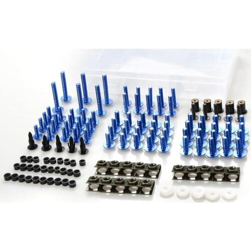 Universal Aluminum Motorcycle Fairing Bolt Screw Fastener Fixation Vehicle screw For YAMAHA FZ1 FAZER FZ1FAZER FZ 1 mt07 mt10 03