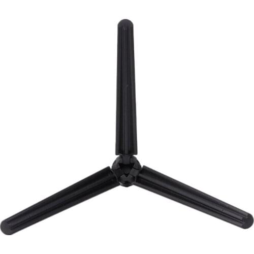 Universal Black Plastic Tripod Cell Phone Camera Rotation Desktop Base Support 37MC