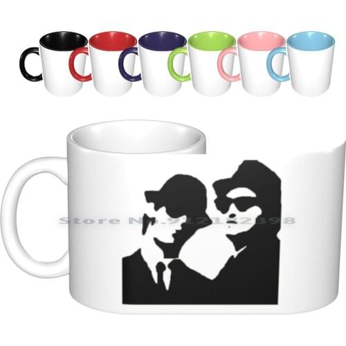 Blues Brothers Ceramic Mugs Coffee Cups Milk Tea Mug Best Selling Seller Blues Bros Bro Brothers Blues Brothers Jazz Movies