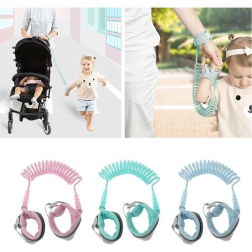 1.5M 2M 2.5M Adjustable Kids Safety Child Wrist Leash Anti-lost Link Children Belt Walking Assistant Baby Walker Wristband