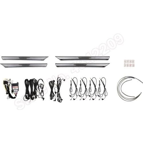 For 10th Honda CIVIC 2016-2019 Ambient Light Button And APP Control Decorative LED 64 colors Atmosphere Lamp illuminated Strip