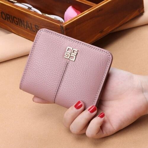Women Wallets Small Fashion Brand Leather Purse Cute Wallets zipper Card Holder Wallet Female Coin Bag billeteras para mujer NEW