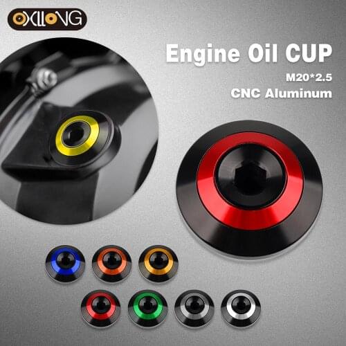Oil Filter Cup FOR HONDA CBR1000RR CBR1100XX CBR125R CBR150R CBR250RR CBR300R Engine Oil Drain Plug Sump Nut Cup Plug Cover