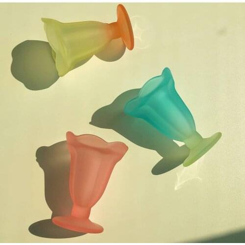 Matte Flowers Glass Mugs coffee mug Milk Tea office Cups Drinkware the Best birthday Gift for Friends