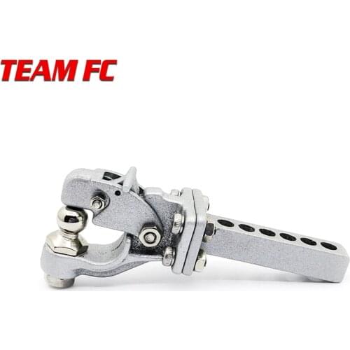 RC Car Metal Tow Hook Drop Hitch Receiver for 1/10 RC Crawler TRX4 Axial SCX10 90046 Upgrade Parts