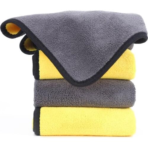 Soft Dog Bath Towel Absorbent Strong Absorbing Water Dry Hair Car Washing Towel Quick-drying Large Thick Towel Pet Supplies