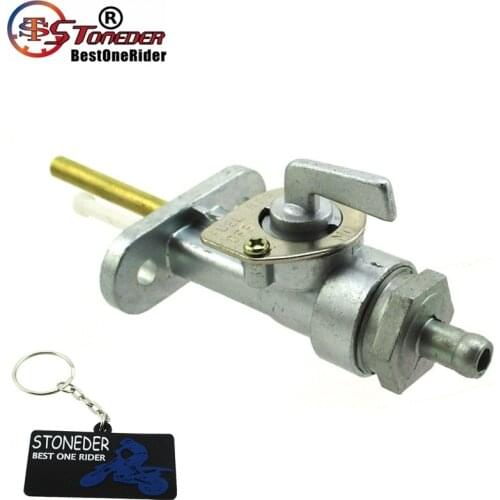 STONEDER Gas Fuel Petcock Switch Tap Valve For Yamaha 498-24500-00 AT1 AT1M AT2M CT2 RT3 IT175 IT250 DT 125 360 400 IT400 XT500