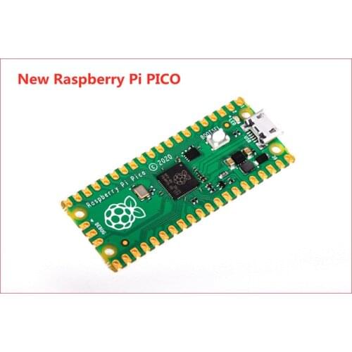 Raspberry Pi Pico RP2040 Microcontroller Board with chip featuring 2 x ARM Cortex-M0+ cores clocked at 133MHz,256KB RAM
