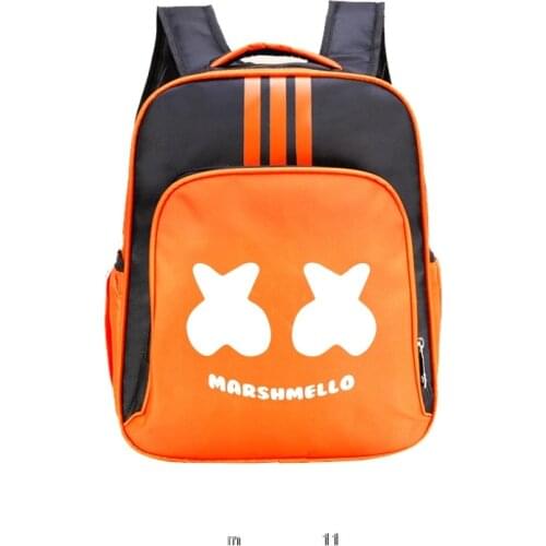 13 Inch Marshmello Backpack Children School Bags Boys Girls Daily Travel Backpack Cartoon Mochila School Gifts