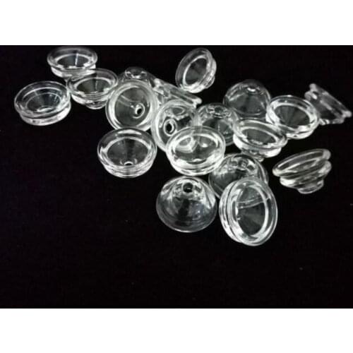 Thick Glass Bowl Replacement Screen Mesh Bowls For Silicone Smoking Pipe Silicon Hand Pipes Water Bong Smok Accessories