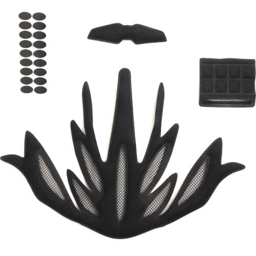 Helmet Inner Padding Net Foam Pads Kit Sealed Sponge Protective Lining Protection Liners Cushion for Cycling Bike Bicycle Racing