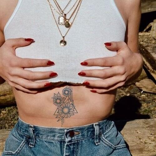 1PCS Waterproof Temporary Tattoos for Women & Girls, Tattoos Long-Lasting 2-3 Weeks,Premium Semi Permanent Fake Tattoo Stickers