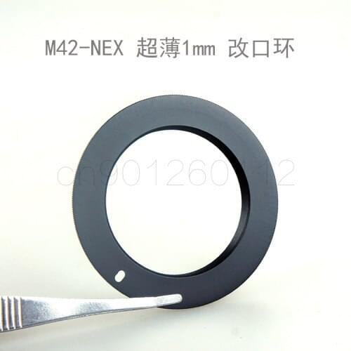 1 1.5 2 3 5 7mm Lens Mount Adapter Ring M42-NEX For M42 Lens for NEX E NEX3 for Sony E-mount Body NEX3 NEX5 NEX6 NEX-5N NEX-7
