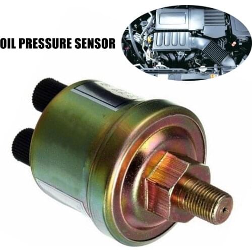 1/8NPT Car Oil Pressure Probe Double Head Oil Pressure Sensor Oil Pressure Probe Induction Plug Car Accessories