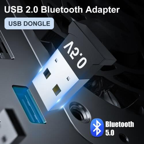 USB Bluetooth 5.0 Adapter Wireless Bluetooth Dongle Music Receiver Adapter Bluetooth Transmitter For PC Laptop Devices Dropship