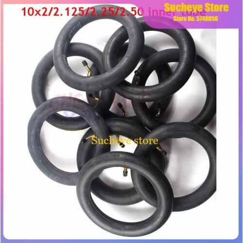 10x2 /2.125 /2.25 /2.50 butyl rubber inner tube for Tricycle Bike Schwinn Kids 3 Wheel Stroller scooter Balancing Hoverboard