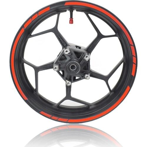 16 Strips Wheel Sticker Reflective Rim Stripe Tape Bike Motorcycle 17 18inch Stickers for honda CB1000R CBR600RR CBR125R CB600F