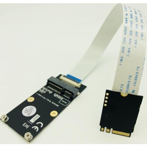 A+E NGFFto Mini PCI-E Adapter NGFF Key A-E to Mini PCI Express WiFi M.2 WIFI Adapter for Half and Full Size Network Card