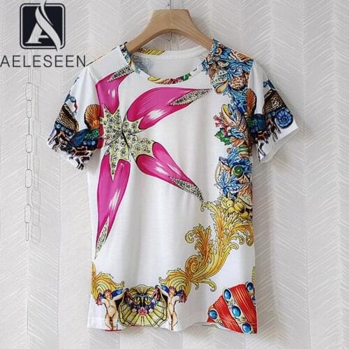 Женские летние футболки AELESEEN China At AliExpress