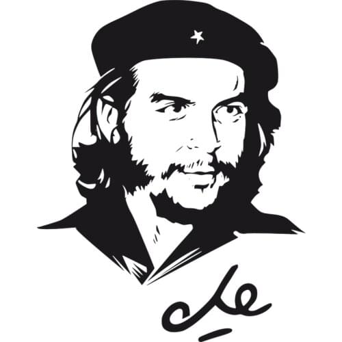 CS-872# Che Guevara car sticker vinyl decal silver/black for auto car stickers styling car decoration