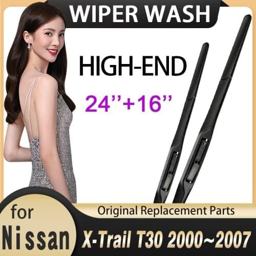 For Nissan X-Trail T30 2000~2007 2001 2002 2003 2004 2005 2006 Windscreen Windshield Wipers Car Accessories Car Wiper Blades